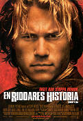 En riddares historia 2001 poster Heath Ledger Brian Helgeland