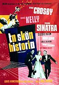 En skön historia 1957 poster Frank Sinatra Bing Crosby Grace Kelly Louis Armstrong Musikaler