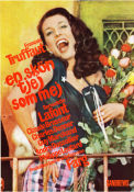 En skön tjej som mej 1972 poster Bernadette Lafont Claude Brasseur Charles Denner Francois Truffaut