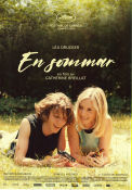 En sommar 2023 poster Léa Drucker Samuel Kircher Olivier Rabourdin Catherine Breillat