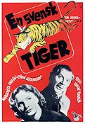 En svensk tiger 1948 poster Edvin Adolphson Margaretha Fahlén Erik Bullen Berglund Gustaf Edgren