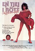 En tjej i rött 1984 poster Kelly LeBrock Charles Grodin Gene Wilder Damer