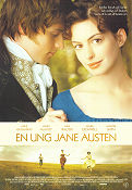En ung Jane Austen 2007 poster Anne Hathaway James McAvoy Julian Jarrold Romantik