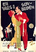 En vals i sovkupen 1932 poster Albert Paulig Tåg Eric Rohman art