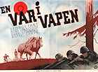 En vår i vapen 1943 poster George Fant Bibi Lindquist Krig Hitta mer: Large poster