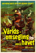 En världsomsegling under havet 1954 poster Kirk Douglas Richard Fleischer