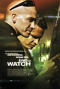 End of Watch 2012 poster Jake Gyllenhaal Michael Pena David Ayer