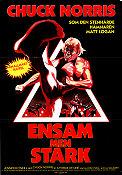 Ensam men stark 1979 poster Chuck Norris Jennifer O´Neill Clu Gulager Paul Aaron Kampsport