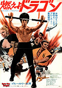 Enter the Dragon 1973 poster Bruce Lee John Saxon Jim Kelly Robert Clouse Asien Kampsport