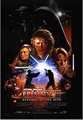 Episod III Mörkrets hämnd 2005 poster Ewan McGregor Natalie Portman George Lucas Hitta mer: Star Wars