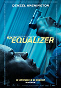 Equalizer 2014 poster Denzel Washington Marton Csokas Antoine Fuqua