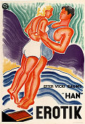 Erotik 1934 poster Rosine Deréan Simone Simon Marc Allégret Text: Vicki Baum Konstaffischer Art Deco