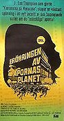 Erövringen av apornas planet 1972 poster Roddy McDowall Don Murray Ricardo Montalban J Lee Thompson