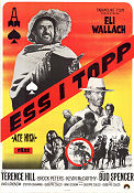 Ess i topp 1968 poster Terence Hill Bud Spencer Eli Wallach Giuseppe Colizzi Gambling