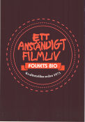 Ett anständigt liv 1979 poster Kenta Gustavsson Stoffe Svensson Eva Blondin Stefan Jarl Dokumentärer