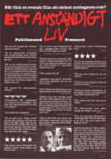Ett anständigt liv 1979 poster Kenta Gustavsson Stoffe Svensson Eva Blondin Stefan Jarl Dokumentärer