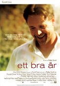 Ett bra år 2006 poster Russell Crowe Abbie Cornish Ridley Scott