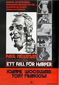 Ett fall för Harper 1975 poster Paul Newman Joanne Woodward Stuart Rosenberg Agenter