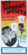 Ett kungligt äventyr 1956 poster Jean Anderson Jane Hylton Bengt Logardt Adolf Jahr Dan Birt