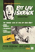 Ett liv i skräck 1968 poster Peter Cushing Sue Lloyd Noel Trevarthen Robert Hartford-Davis