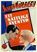 Ett nattligt äventyr 1931 poster John Gilbert Lois Moran