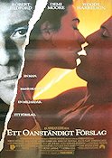 Ett oanständigt förslag 1993 poster Robert Redford Demi Moore Adrian Lyne