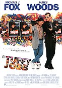 Ett tufft jobb 1991 poster Michael J Fox James Woods Annabella Sciorra John Badham