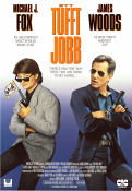 Ett tufft jobb 1991 poster Michael J Fox James Woods Annabella Sciorra John Badham