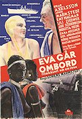 Eva går ombord 1934 poster Einar Axelsson Astrid Marmstedt Hitta mer: M S Gripsholm Skepp och båtar