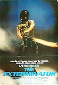 The Exterminator 1983 poster Christipher George Samantha Eggar James Glickenhaus