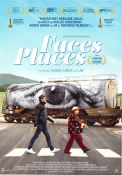 Faces Places 2017 poster Artist Jr Jeannine Carpentier Agnes Varda Dokumentärer