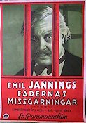 Fädernas missgärningar 1929 poster Emil Jannings