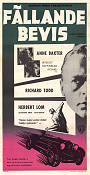 Fällande bevis 1958 poster Richard Todd Anne Baxter Herbert Lom Michael Anderson