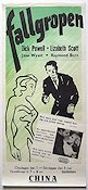 Fallgropen 1949 poster Dick Powell Lizabeth Scott