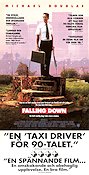 Falling Down 1993 poster Michael Douglas Robert Duvall Barbara Hershey Joel Schumacher Vapen