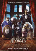 Familjen Addams 2019 poster Oscar Isaac Greg Tiernan Animerat Från TV