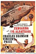 Fångarna på Albatross 1961 poster Charles Bronson Vincent Price William Witney Text: Jules Verne