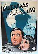 Fångarnas oskrivna lag 1938 poster Walker Connolly Jean Parker Eric Rohman art