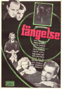 Fängelse 1949 poster Doris Svedlund Hasse Ekman Ingmar Bergman