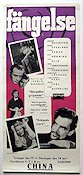 Fängelse 1949 poster Doris Svedlund Birger Malmsten Eva Henning Stig Olin Hasse Ekman Ingmar Bergman