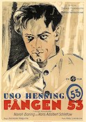 Fången 53 1929 poster Uno Henning