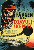 Fången från djävulsskeppet 1934 poster Henry Hull Phillips Holmes Stuart Walker