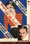 Fången i det öde huset 1932 poster Claudette Colbert Edmund Lowe Stuart Walker