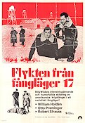 Fångläger 17 1953 poster William Holden Billy Wilder Krig Hitta mer: Nazi