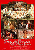 Fanny och Alexander 1982 poster Jarl Kulle Ewa Fröling Jan Malmsjö Erland Josephson Allan Edwall Ingmar Bergman