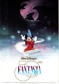 Fantasia 1940 poster Leopold Stokowski Mickey Mouse Musse Pigg James Algar Musikaler