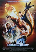 Fantastic Four 2005 poster Ioan Gruffudd Michael Chiklis Chris Evans Jessica Alba Tim Story Hitta mer: Marvel Från serier