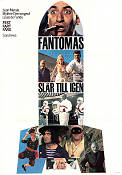 Fantomas slår till igen 1966 poster Louis de Funes Jean Marais Andre Hunebelle