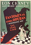 Fantomen på Stora operan 1925 poster Lon Chaney Mary Philbin