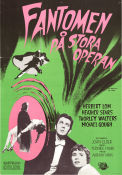 Fantomen på stora operan 1962 poster Herbert Lom Heather Sears Edward de Souza Terence Fisher Filmbolag: Hammer Films